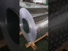 4X8Ft ডায়মন্ড অ্যালুমিনিয়াম এমবসড শীট 1001 6061 চেকার্ড